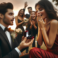 AI generated Valentine Day image