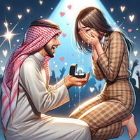 AI generated Valentine Day image